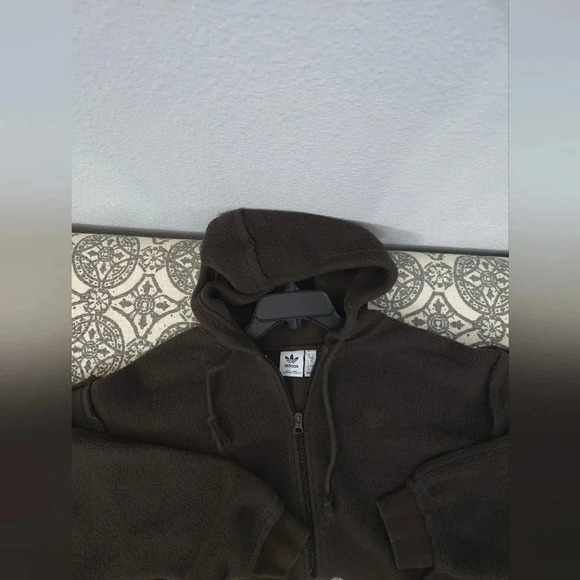 Adidas Originals Corset Style Full Zip Hoodie - Picture 10 of 11